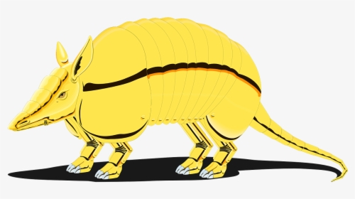 Gold Armadillo Clip Art, HD Png Download, Free Download