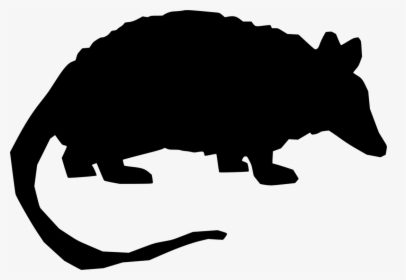 Armadillo Silhouette Transparent, HD Png Download, Free Download