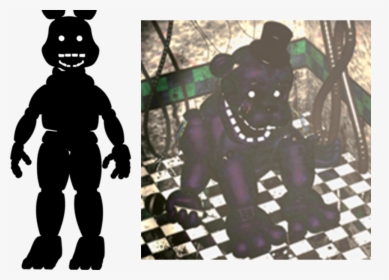 Five Nights At Freddys Shadow Bonnie , Png Download - Five Nights At Freddy's Shadow Bonnie, Transparent Png, Free Download
