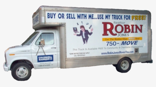 Robin Jones Moving Truck - Commercial Vehicle, HD Png Download, Free Download