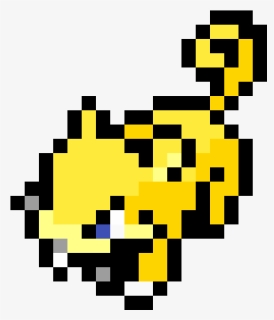 Shiny Rattata , Png Download - Black And White Pixel, Transparent Png, Free Download