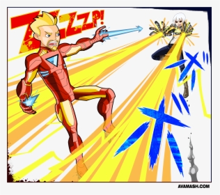 Iron Man Vs Anakin , Png Download - Cartoon, Transparent Png, Free Download