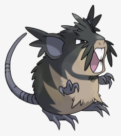 Mega Raticate De Alola, HD Png Download, Free Download