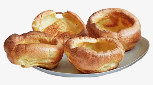 Yorkshire Puddings On A Plate - Yorkshire Pudding Transparent Background, HD Png Download, Free Download