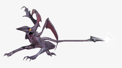 Ridley S Tail - Dragon, HD Png Download, Free Download