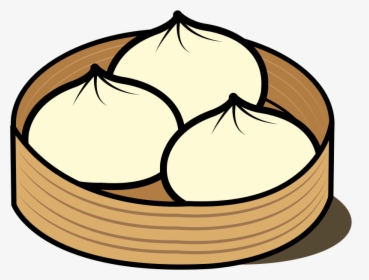 Chinese-style Steamed Bun - Chinese Steamed Buns Clipart, HD Png Download, Free Download