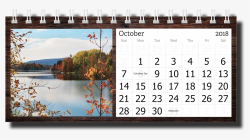 October Png Landscaping - 2010 Calendar, Transparent Png, Free Download
