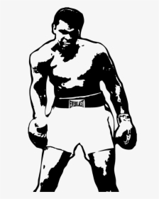 Muhammad Ali In Png - Muhammad Ali Wall Decal, Transparent Png, Free Download
