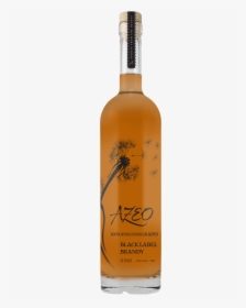 Azeo Bottle Brandy Black Label - Glass Bottle, HD Png Download, Free Download