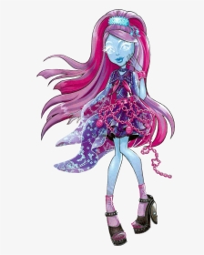 Faceless Girl Student Png - Monster High Kiyomi Haunterly, Transparent Png, Free Download