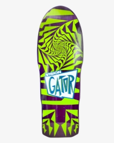Pur/grn Stain - Vision Gator Deck, HD Png Download, Free Download