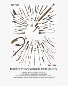 Medical Tools In 1910, HD Png Download, Free Download