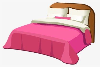 Pink Bed Clipart, HD Png Download, Free Download