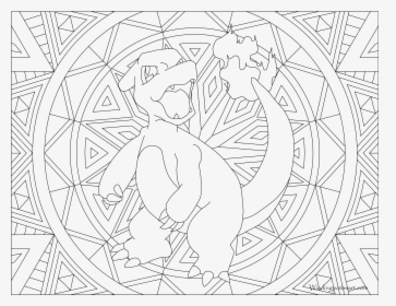 Coloring Pages - Coloriage Mandala Pokemon A Imprimer, HD Png Download, Free Download