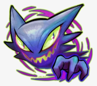 I Made A Haunter For My Friend Albinolupin - Illustration, HD Png Download, Free Download