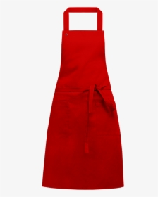 Plain Red Apron - One-piece Garment, HD Png Download, Free Download
