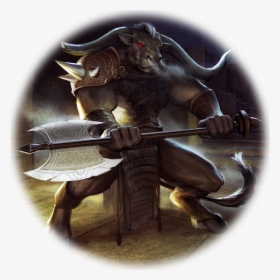 Minotaur - Woman Warrior, HD Png Download, Free Download