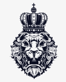 Royal Designs Branding Specialists - Lion Vector Black And White, HD Png Download, Free Download
