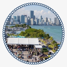 Miami Skyline Png, Transparent Png, Free Download