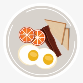 Food Icon Art Illustration Vector Plate Food Food App - Dish, HD Png Download, Free Download