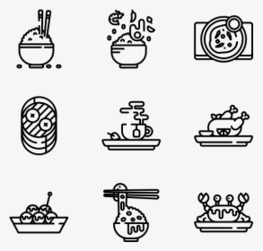 Asian Food Icon Transparent, HD Png Download, Free Download