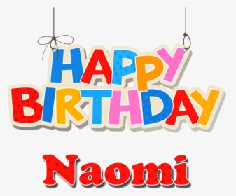Naomi Happy Birthday Name Png - Happy Birthday Muhammad, Transparent Png, Free Download