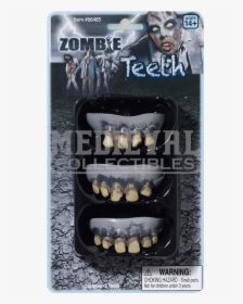 Zombie Teeth Png - 3 Pack Zombie Teeth Adult, Transparent Png, Free Download