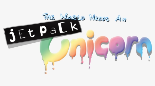 Wyrd - Jetpack Unicorn - Graphic Design, HD Png Download, Free Download