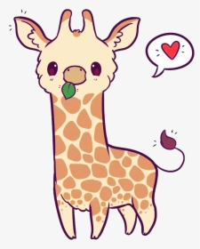 Transparent Cute Giraffe Png - Kawaii Giraffe, Png Download, Free Download