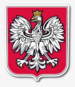 Poland Coat Of Arms Vinyl Decal Sticker - Irish And Polish Eagle, HD Png Download, Free Download