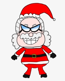Drawn Pies Santa Claus - Cartoon, HD Png Download, Free Download