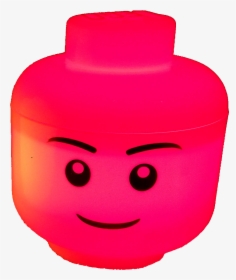 Lego Head Red - Smiley, HD Png Download, Free Download