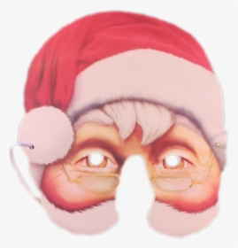 Load Image Into Gallery Viewer, Santa Face Mask - Plush, HD Png Download, Free Download