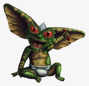#gremlin #baby #horror #freetoedit - Gremlin As A Baby, HD Png Download, Free Download