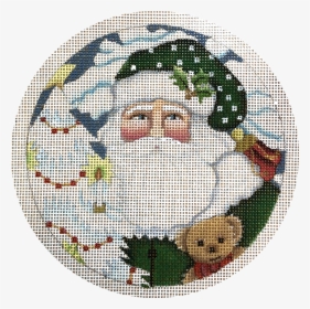 Toy Santa Face - Cross-stitch, HD Png Download, Free Download