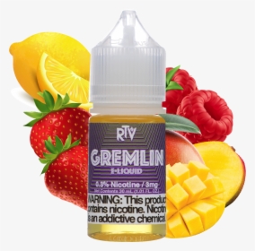E-liquid Gremlin - Strawberry, HD Png Download, Free Download