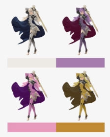Palette Swaps And Alternate Costume W/palette Swap - Female Kana Fire Emblem, HD Png Download, Free Download