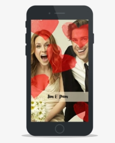 Hearts Screen And Banner Snapchat Geofilter - Poster, HD Png Download, Free Download