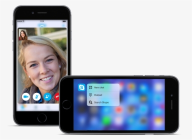 Ipad Splitscreen Maps 6 - Skype Mobile Transparent, HD Png Download, Free Download