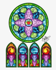 H-stallionwolf, Changedling, Changeling, Changeling - Stained Glass, HD Png Download, Free Download