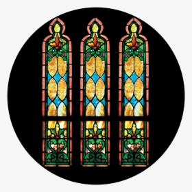 Stained Glass Windows Morning - Gobo For Church Windows, HD Png Download, Free Download