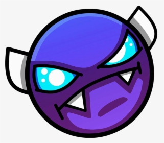 Transparent Demon Face Png - Geometry Dash Easy Demon Face, Png Download, Free Download