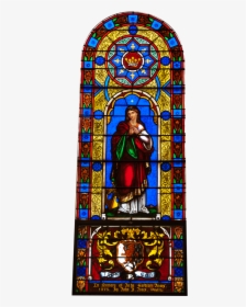 Stained Glass Church Window Png, Transparent Png, Free Download