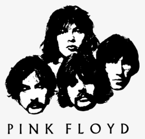Pink Floyd Logo Vector - Pink Floyd Black And White, HD Png Download, Free Download