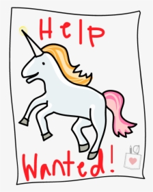 Help Wanted Unicorn, HD Png Download, Free Download