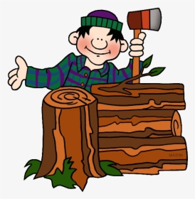 Lumberjack Cliparts - Lumberjack Clipart, HD Png Download, Free Download