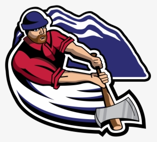 Lumberjack Clipart Drawing - Lumberjacks Baseball Logo, HD Png Download, Free Download
