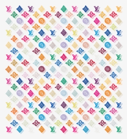 Louis Vuitton Logo Colorful, HD Png Download - kindpng