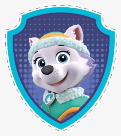 Paw Patrol Everest Cupcake Topper, HD Png Download, Free Download