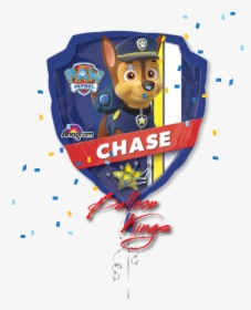 Paw Patrol Chase - Paw Patrol Foil Balloon, HD Png Download, Free Download